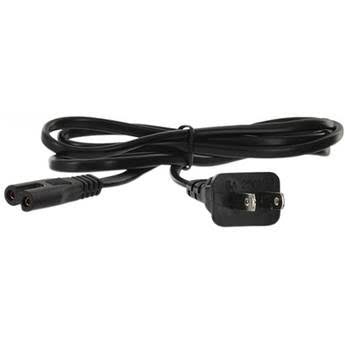 Tomee Video Game System Universal Power Cord - Black, 6'