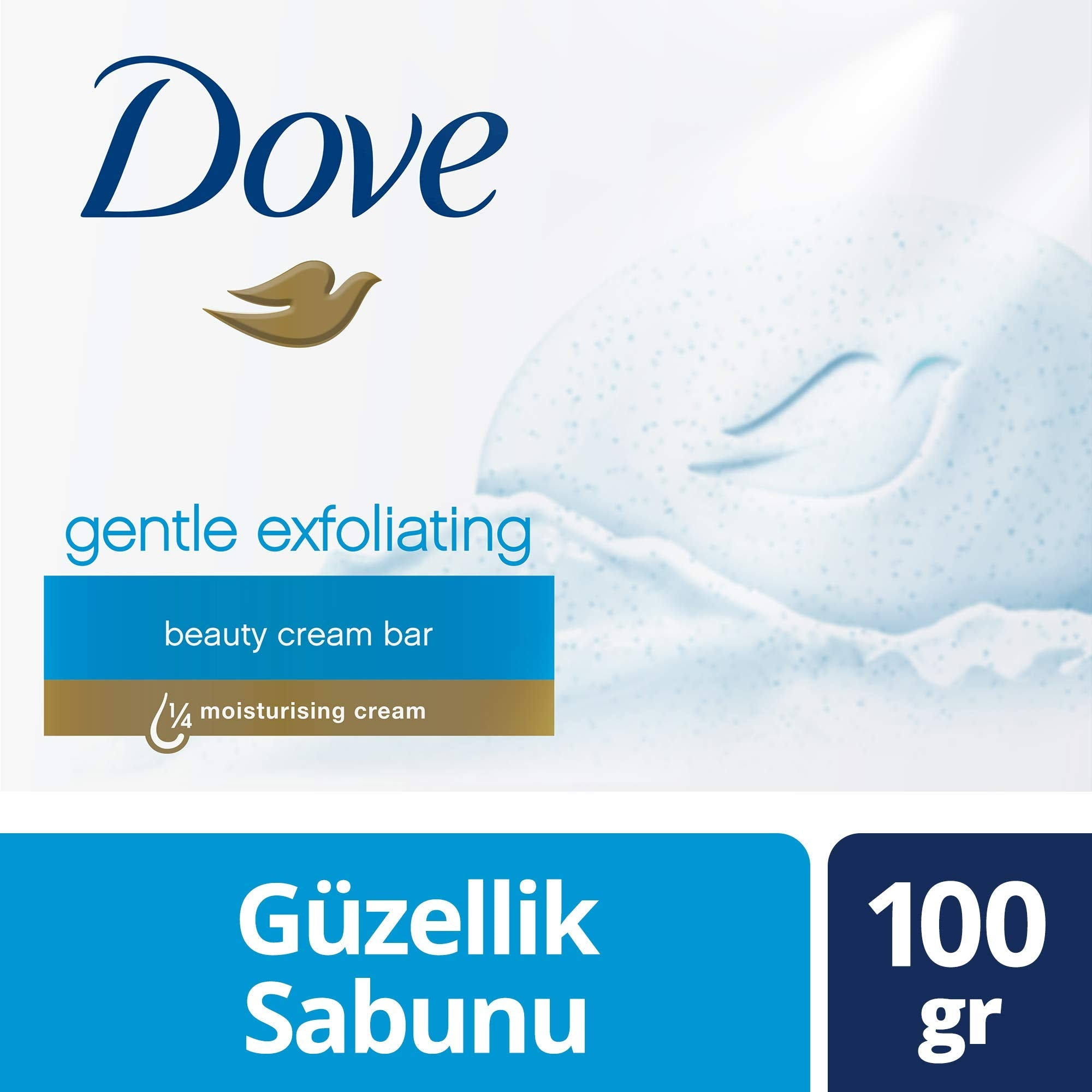 Dove Soft Peeling Gentle Exfoliating Cream Bar Soap - 100g