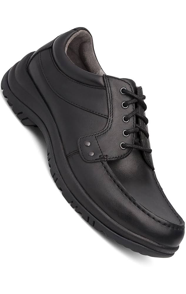 Dansko Men's Wyatt Loafer Shoes - Black Full Grain, 8 US