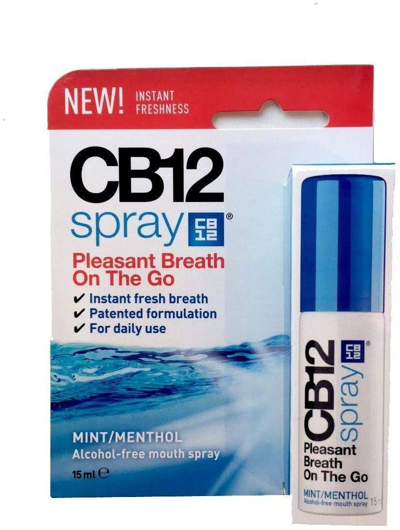 CB12 Mouth Spray - 15ml, Mint/Menthol