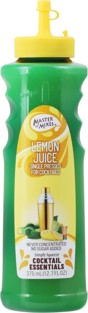 Master Of Mixes Juice, Lemon - 375 ml