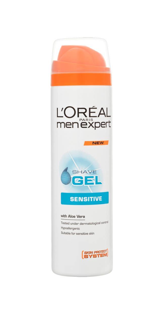 L'Oreal Men Expert Sensitive Shave Gel 200ml
