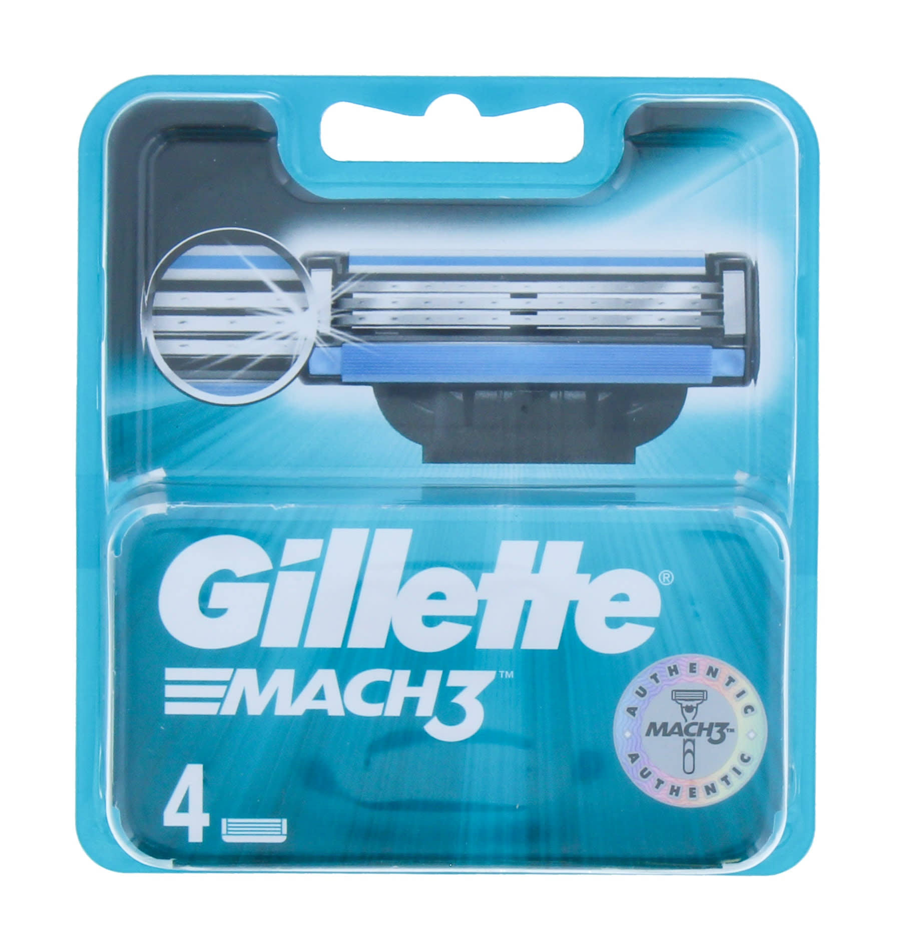 Gillette Mach3 Razor Blades - 4pk