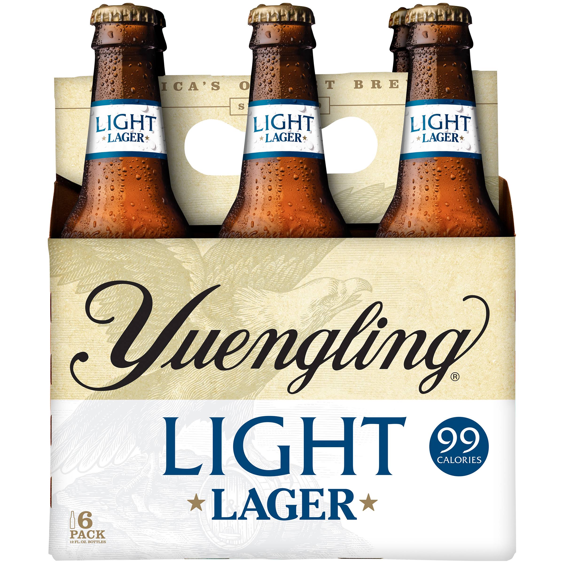 Yuengling Light Lager - 12oz