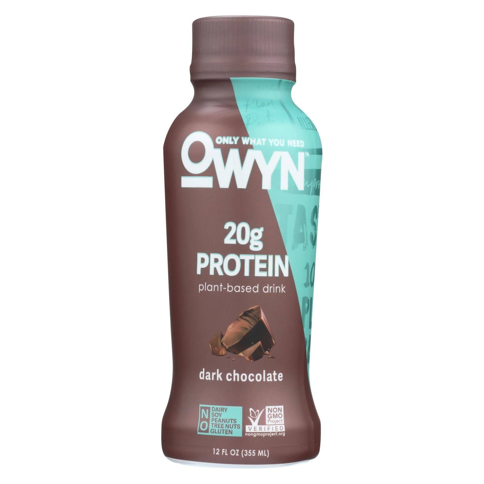 OWYN Plant-Based Protein Shake - Dark Chocolate