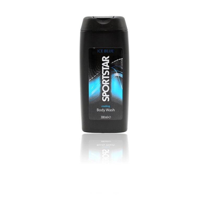 Sportstar Mens Bodywash Ice Blue Shower Gel, 300 ml, Body Wash, Body Wash Afterpay, Zip, Openpay, LatitudePay Available