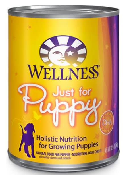 Wellness Complete Health Just For Puppy Wet Canned Dog Food - Chicken & Salmon