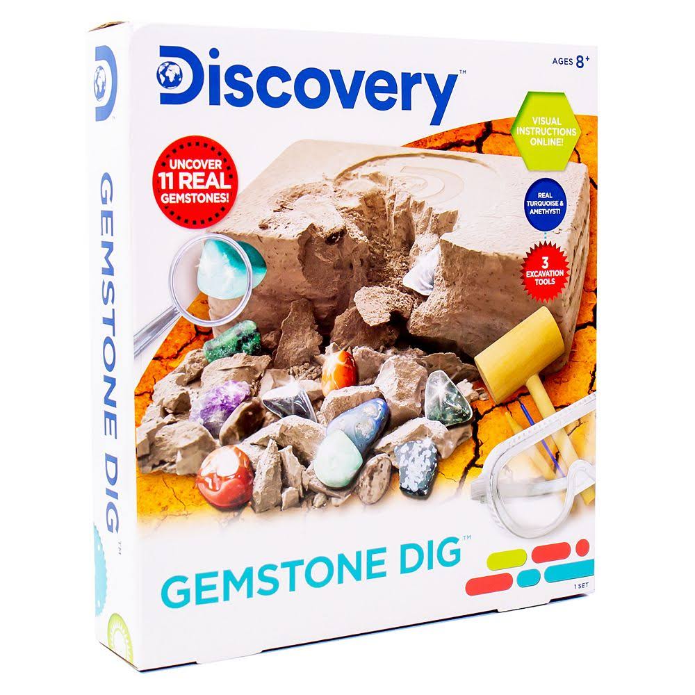 Discovery Gemstone Dig, Dig & Discover 11 Real Gemstones
