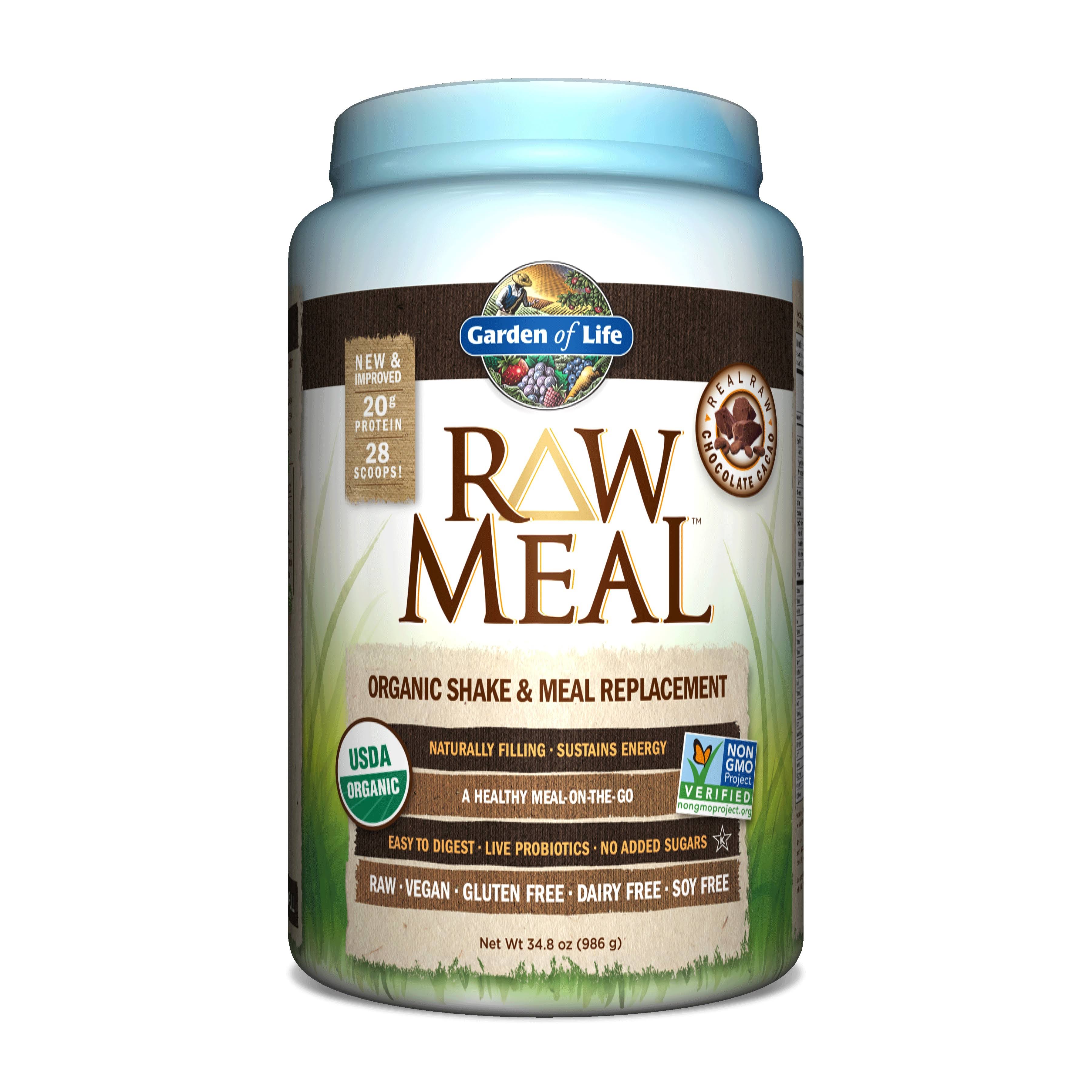 Garden Of Life Raw Meal Chocolate - 1.2kg