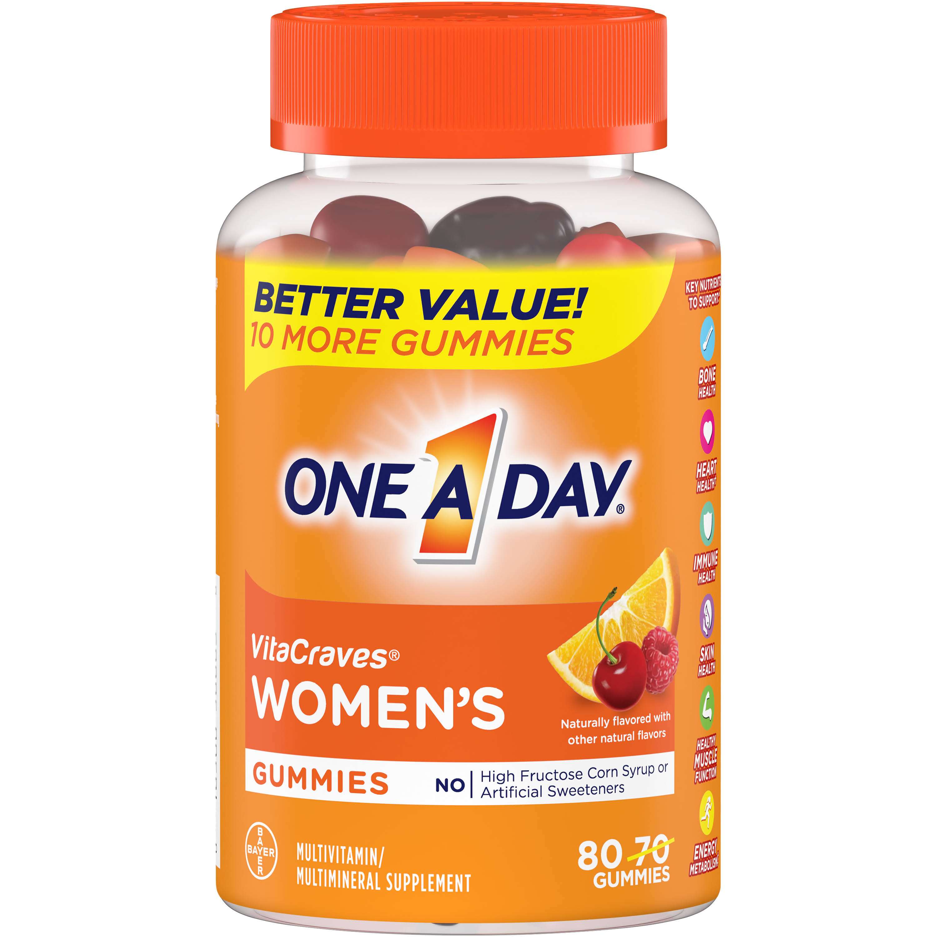 One-A-Day Women's VitaCraves -- 70 Gummies