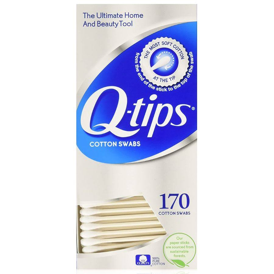 Q-Tips Cotton Swabs - 170ct