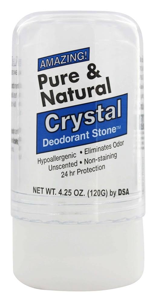 Thai Deodorant Stone Pure and Natural Crystal Deodorant Stone - 4.25oz