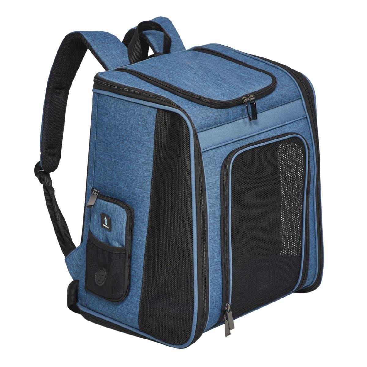 Midwest Day Tripper Dog & Cat Backpack Blue