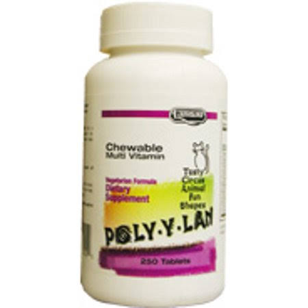 Landau Kosher Poly-Y-Lan Multi Vitamin and Minerals Chewable - 250ct