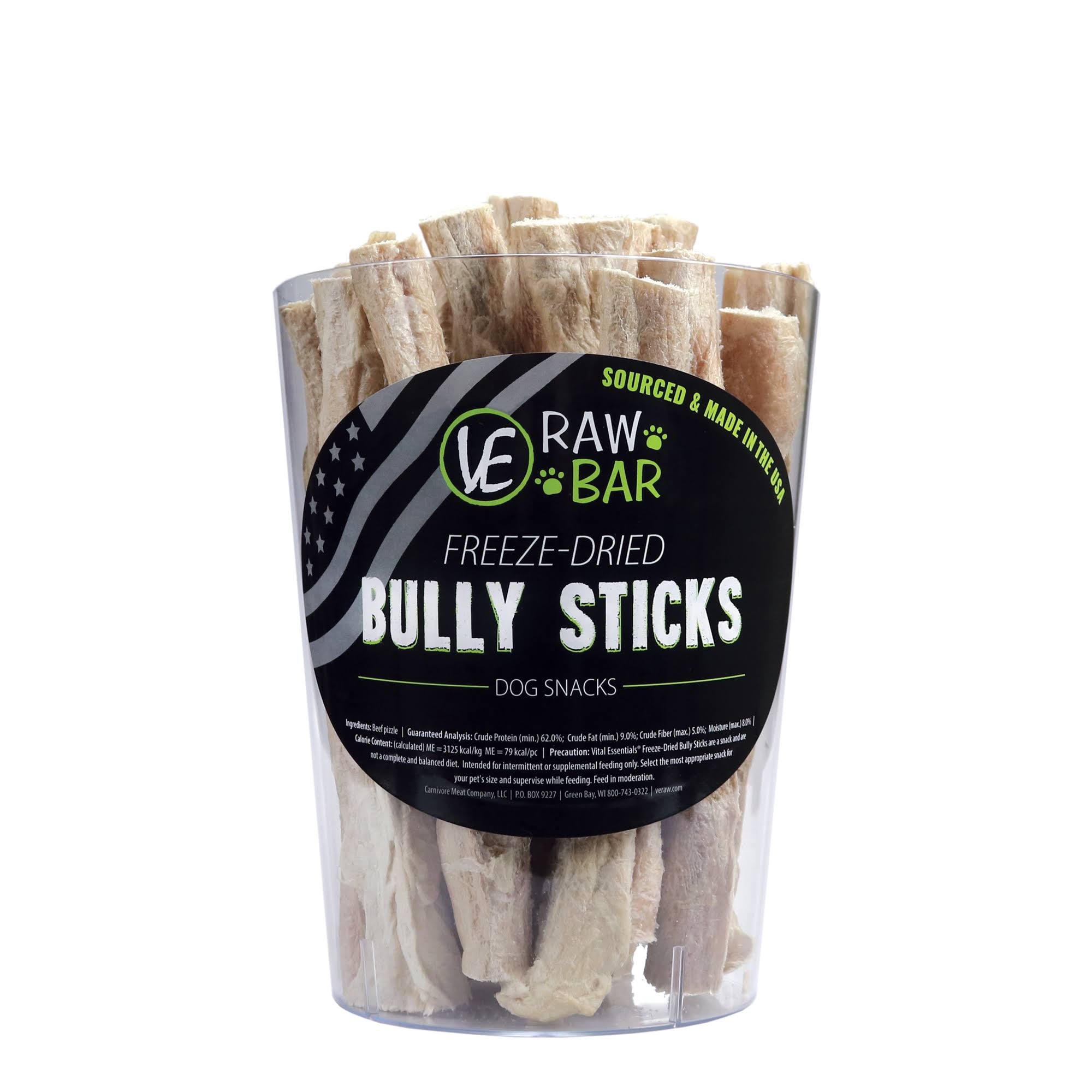 Vital Essentials Freeze-Dried Bully Stick Dog Chew