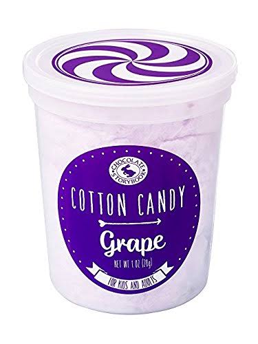 Purple Grape Gourmet Flavored Cotton Candy Unique Idea for Holidays,