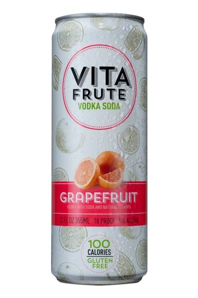 Vita Frute Vodka Soda Grapefruit 4pk Cans