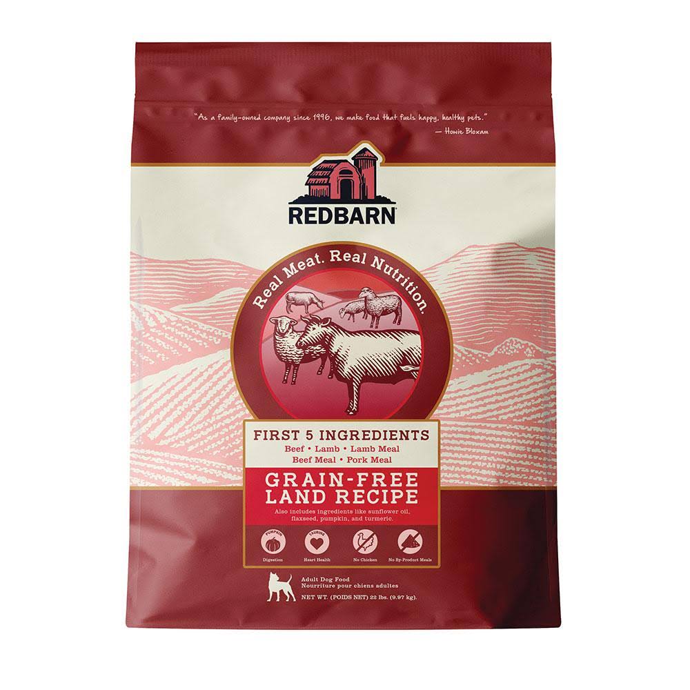 Redbarn Grain-Free Land Recipe Dry Dog Food, 22-lb