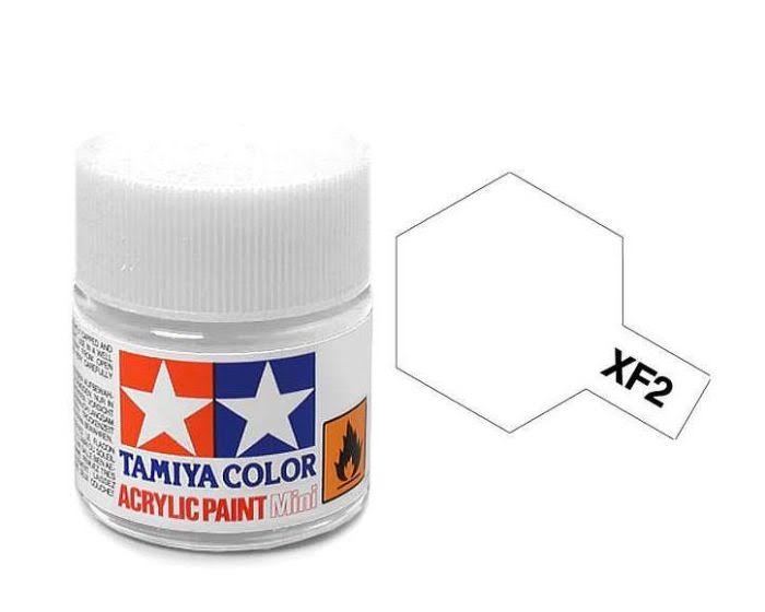 Tamiya Acrylic Mini XF-2 Flat White 81702