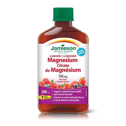 Jamieson Liquid Magnesium Vitamins and Minerals - 200ml