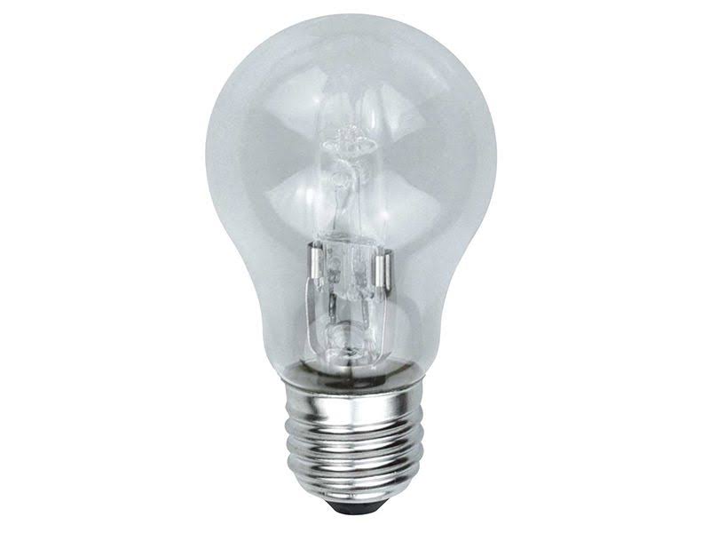40W Energizer Lighting GLS Halogen Light Bulb 33W ES/E27 Edison Screw 