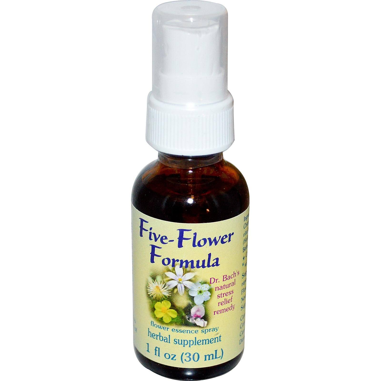 Flower Essence Services Five-flower Formula Spray - 1oz