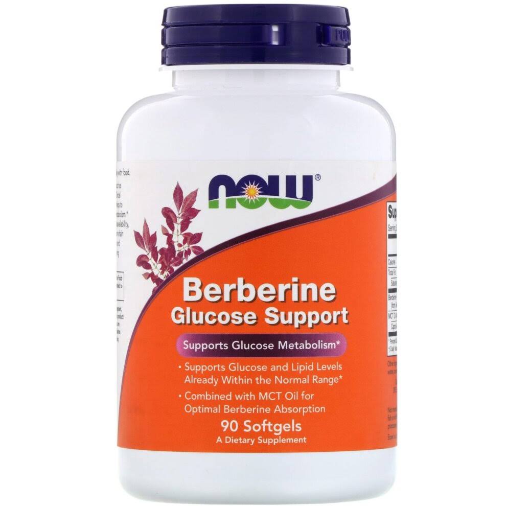 Now Foods - Berberine Glucose Support - 90 Softgels