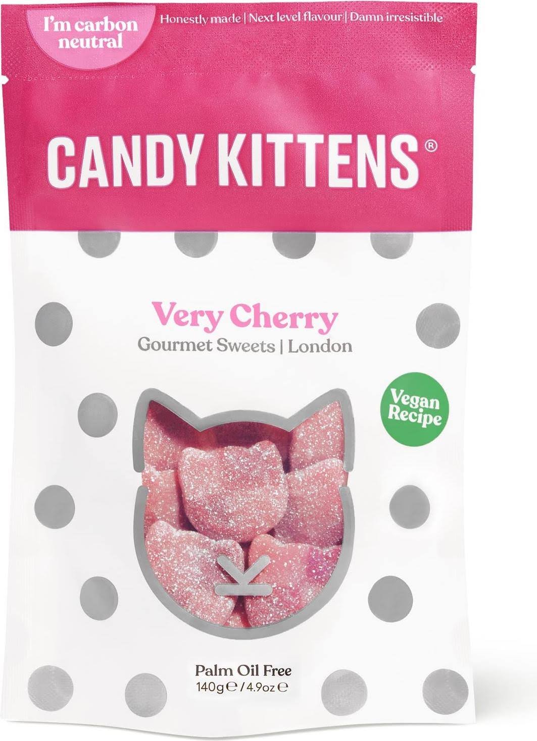 Candy Kittens - Very Cherry Gourmet Sweets (140g)