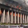 Inferno tears through Manila’s historic Central Post Office