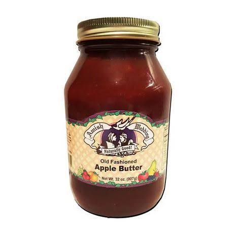 Amish Wedding Apple Butter, Old Fashioned - 32 oz
