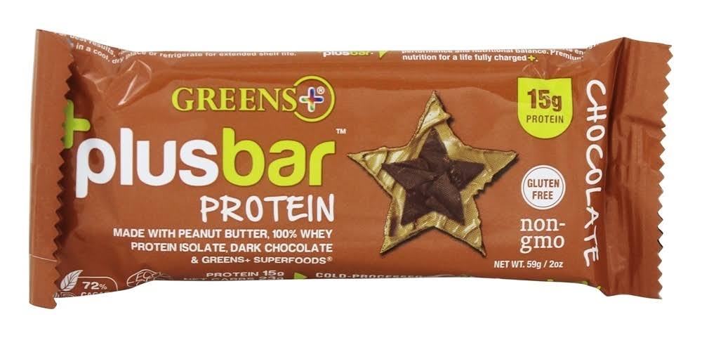 Greens Plus Protein Bar - Peanut Butter And Chocolate