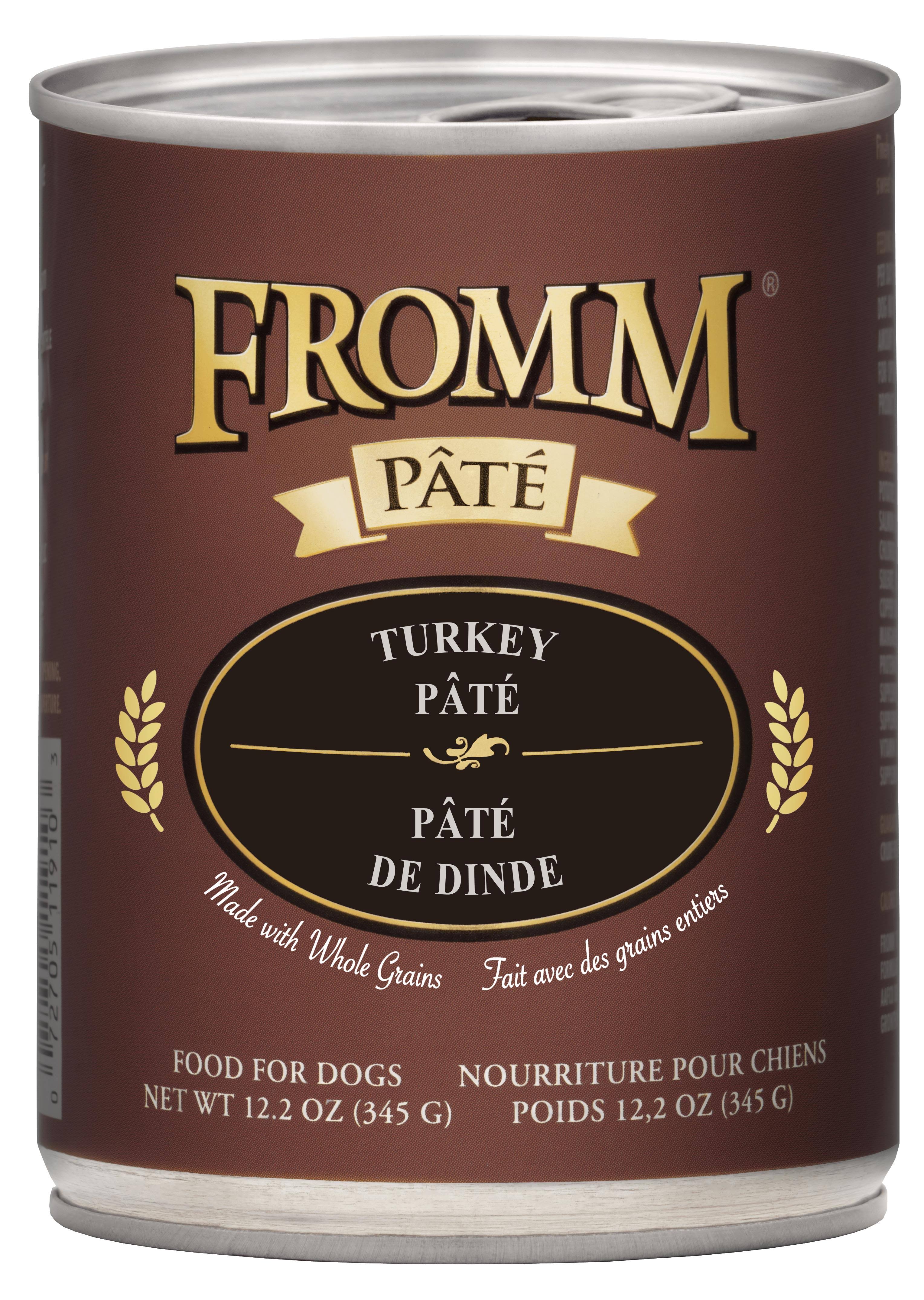 Fromm Gold Canned Dog Food - Turkey Pate