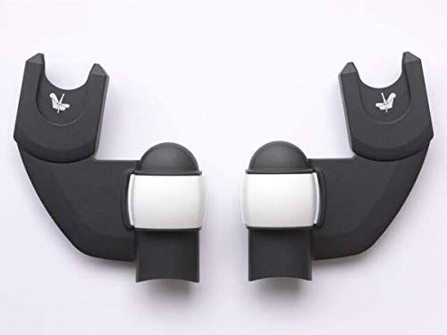 Bugaboo Fox Car Seat Adapter, Maxi COSI/Cybex/Nuna/Clek, Black