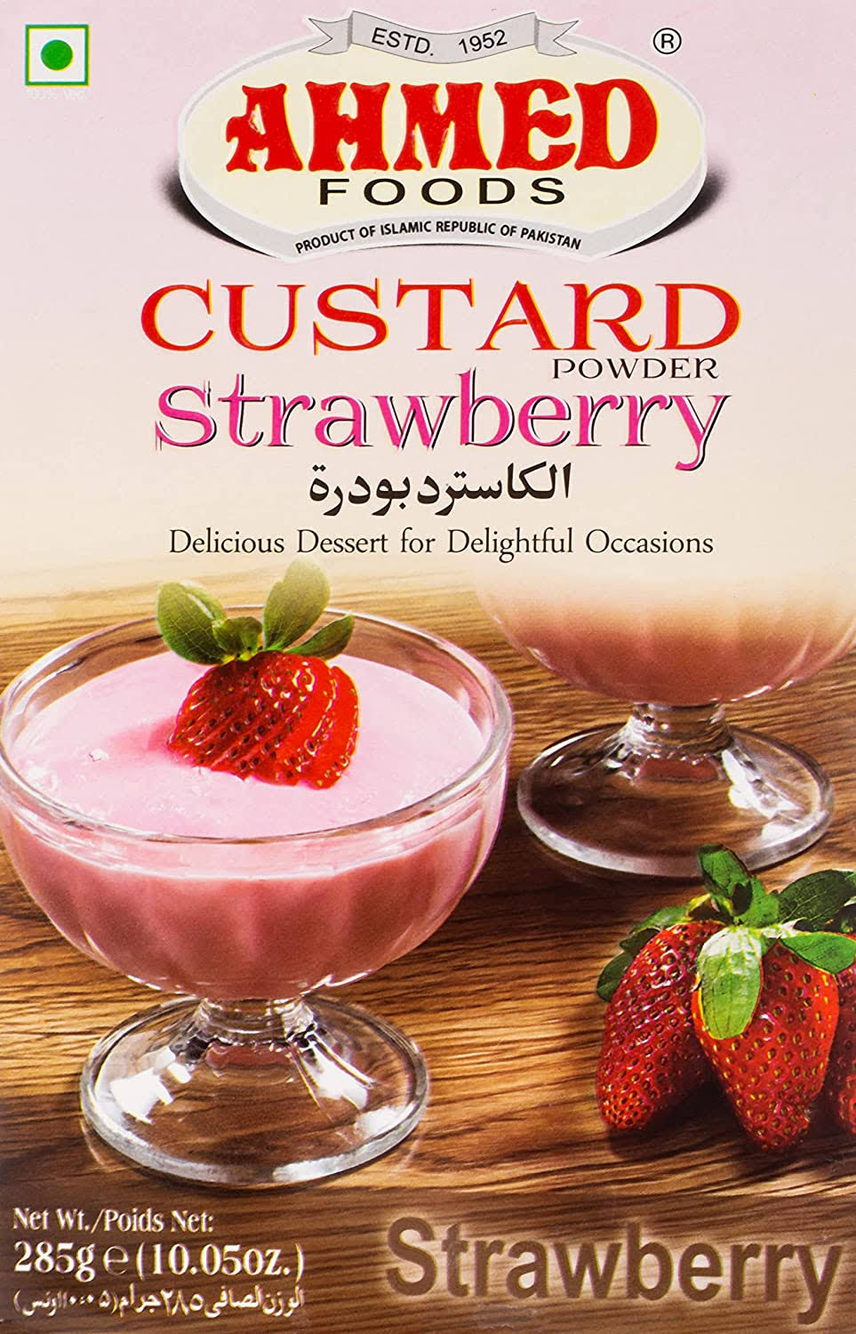 Ahmed Strawberry Custard Powder | Groceries Online | SaveCo Online