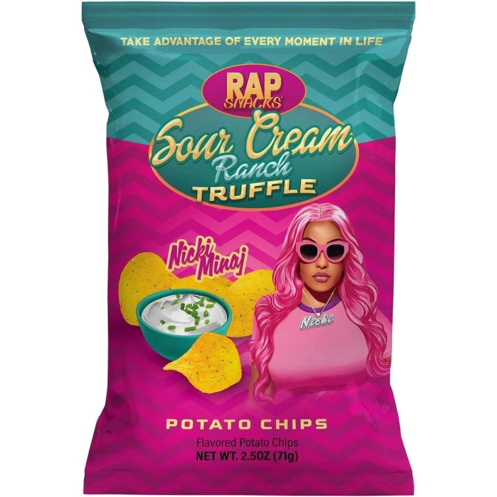 Rap Snacks Nicki Minaj Sour Cream Ranch Truffle | Exoticers