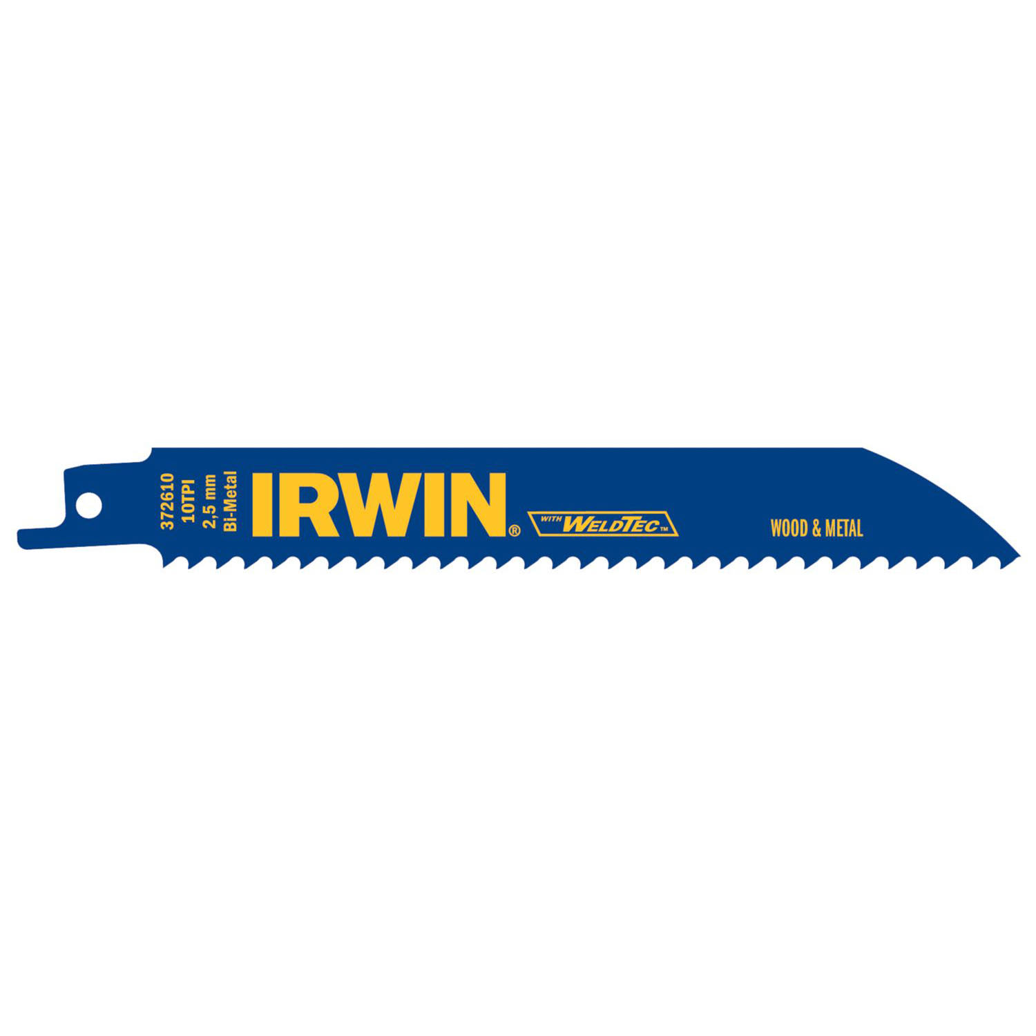 Irwin Reciprocating Saw Blade - 6", 10tpi