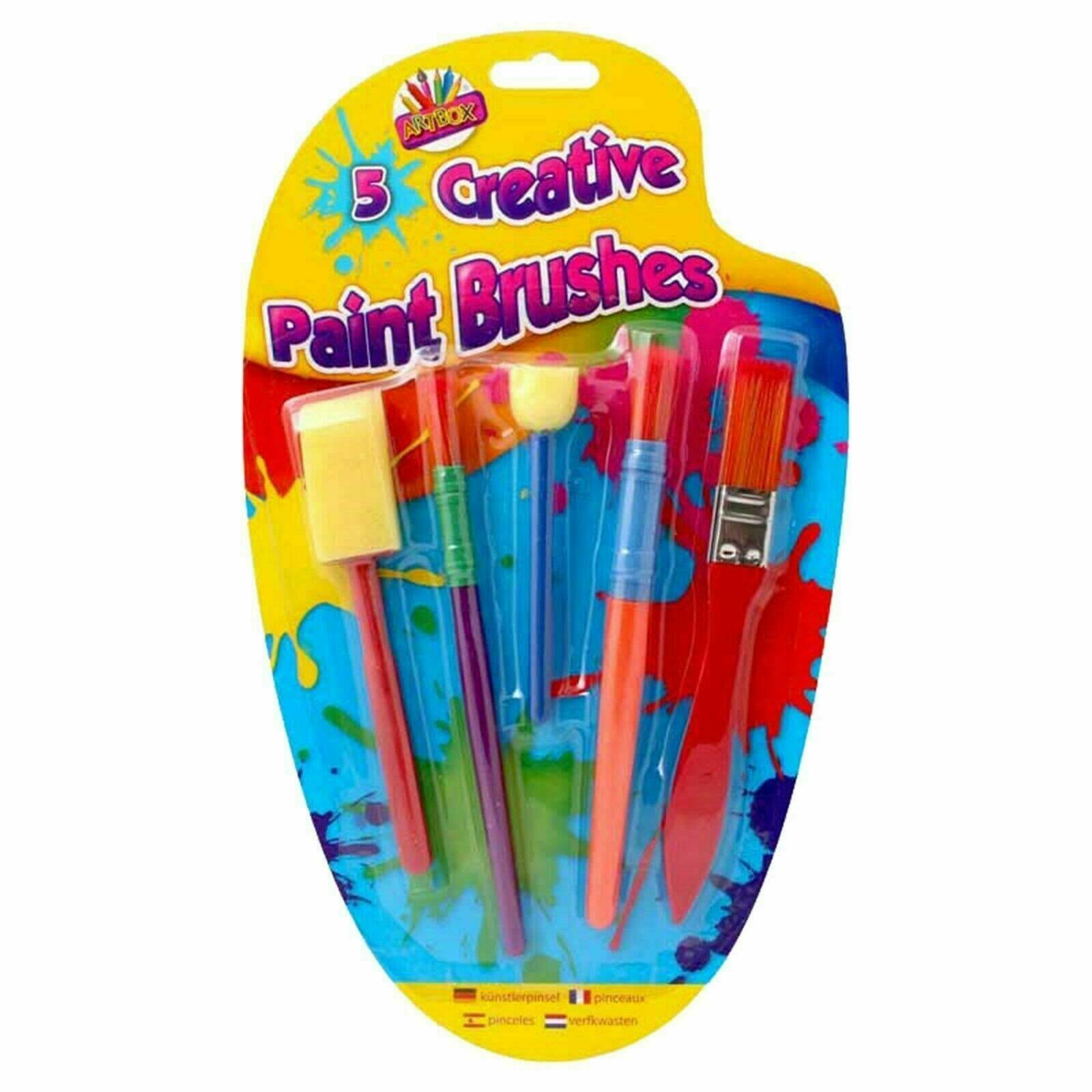 Kids Creative Brush Set 5 Pack
