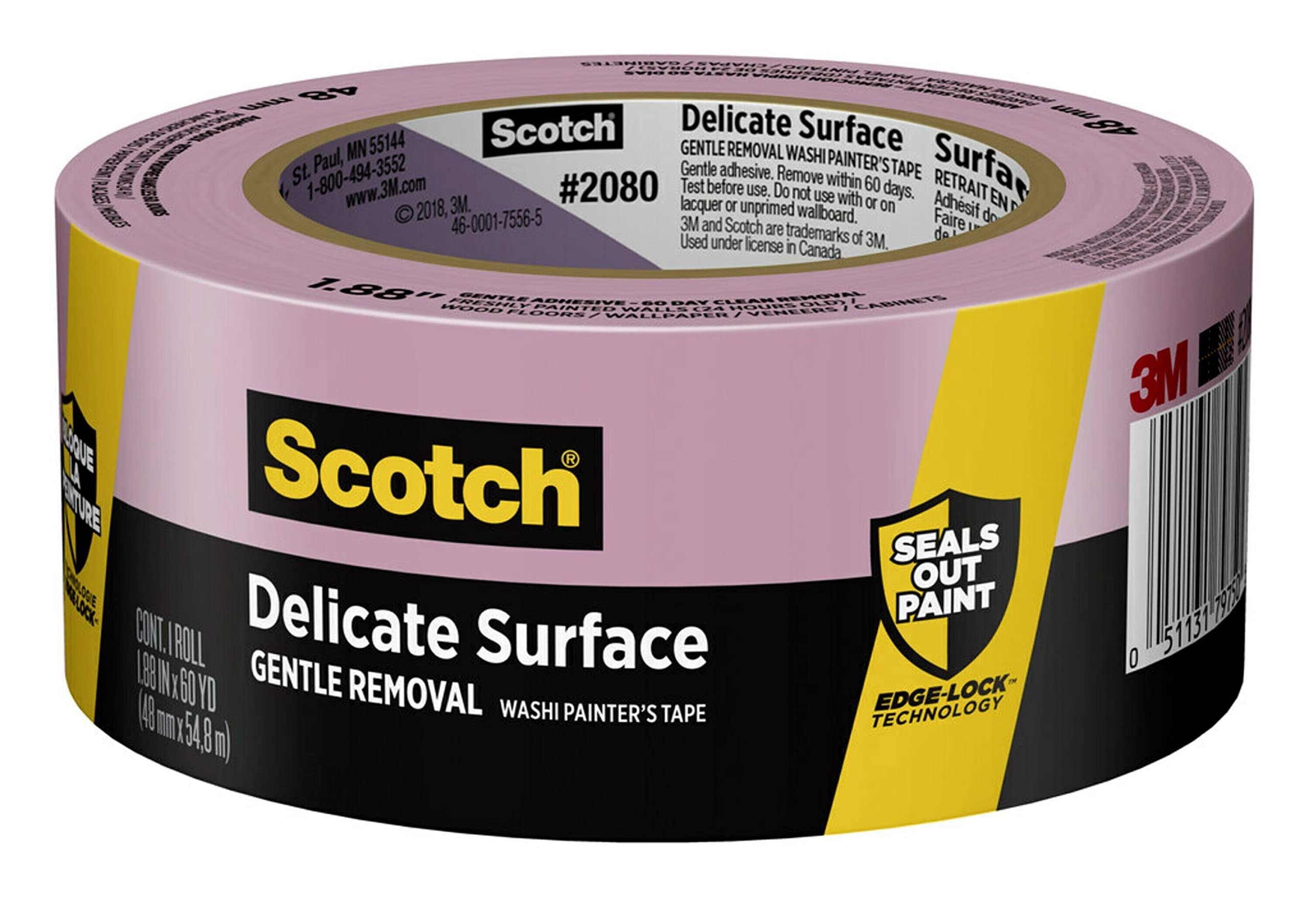 3M ScotchBlue Delicate Surface Painter's Tape - 1.88in x 60yds