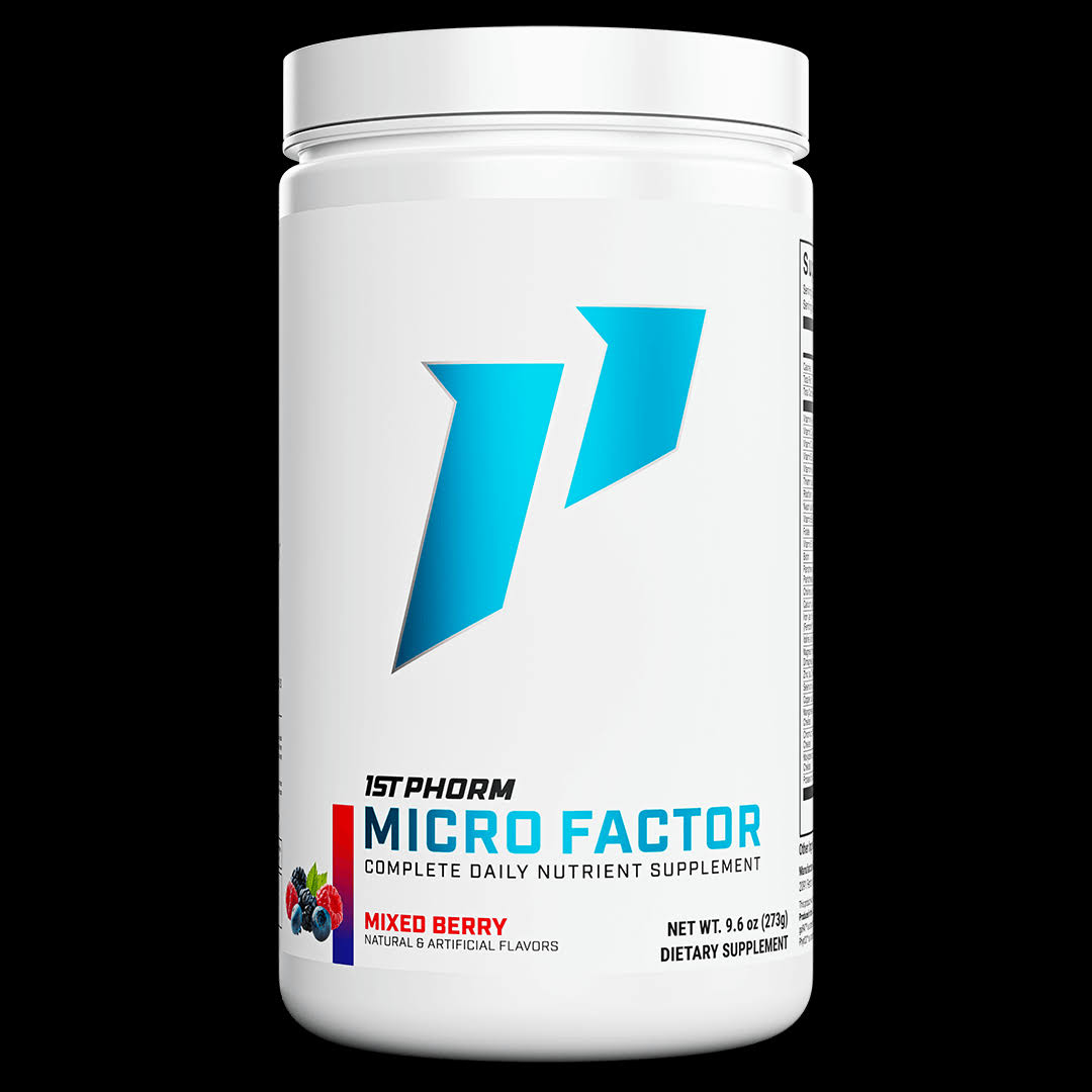Multivitamin Powder | Probiotic | Antioxidant | Superfood | 30 Servings | Micro-Factor Powder | Nutritional Supplements by 1st Phorm