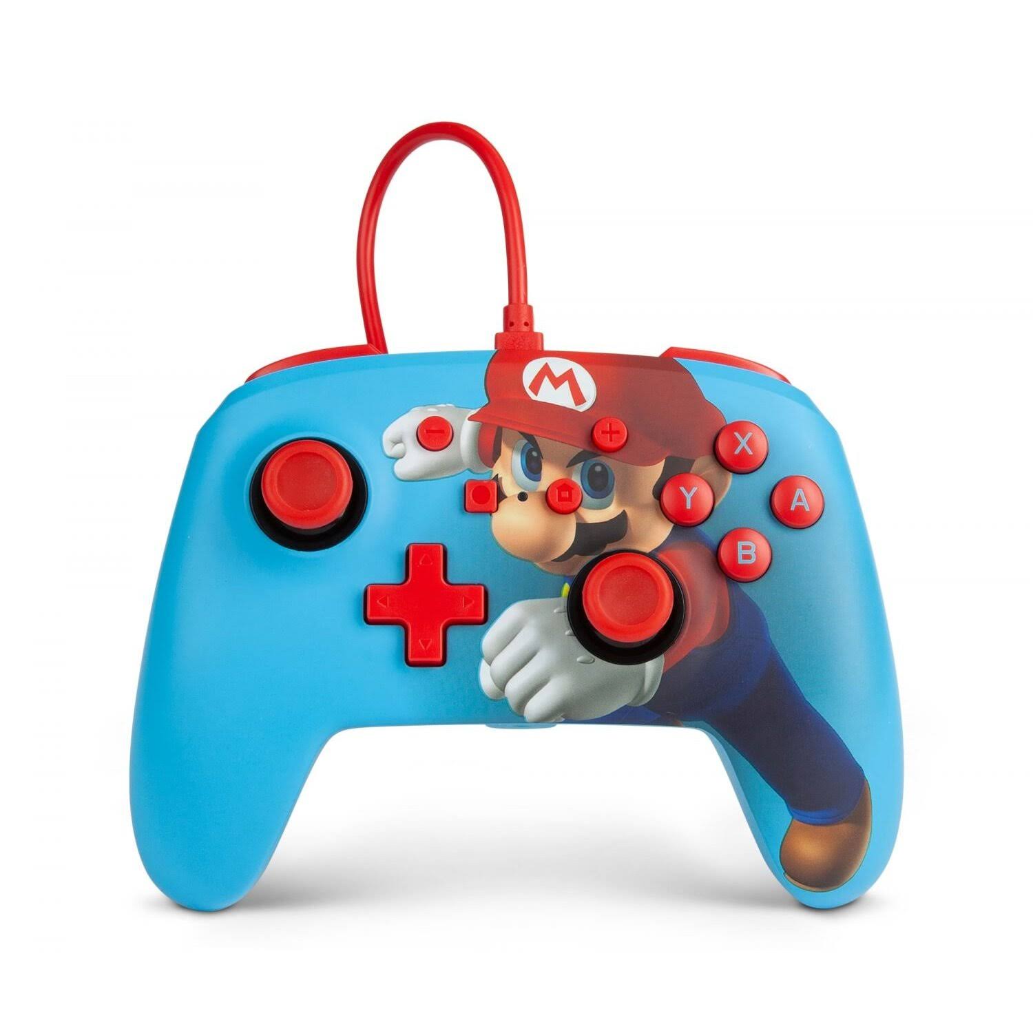 Nintendo Switch Enhanced Wired Controller - Mario Punch