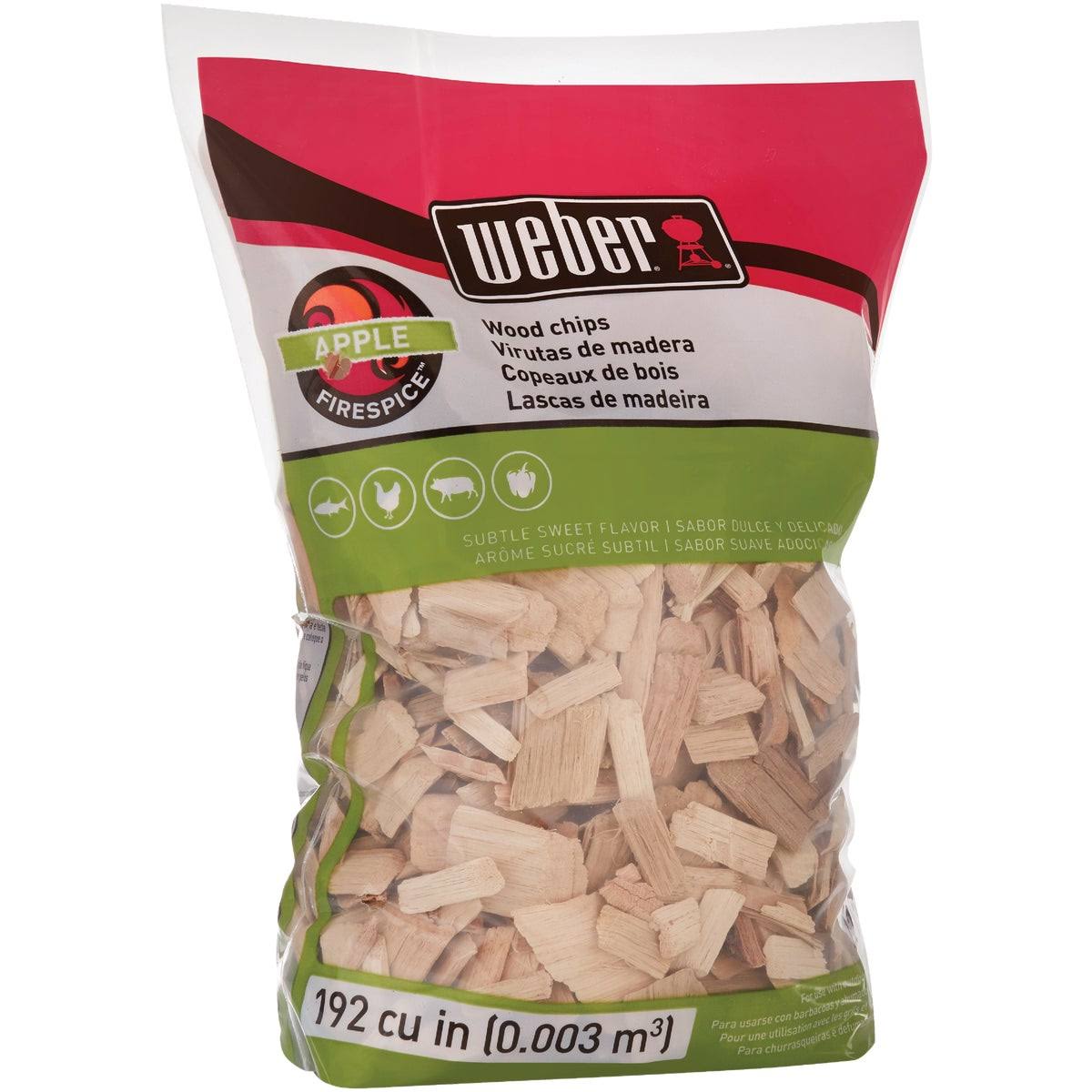 Weber-Stephen Products Apple Wood Chips - 2lb