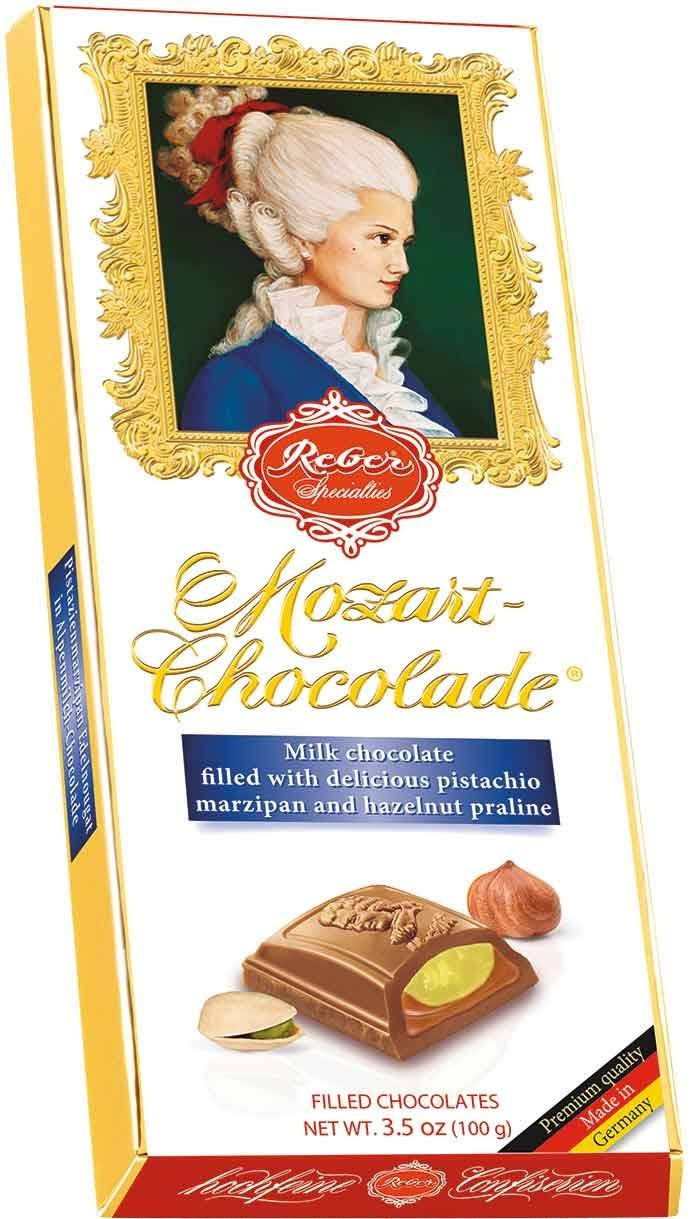 Reber Mozart Milk Chocolate Bar - 100g