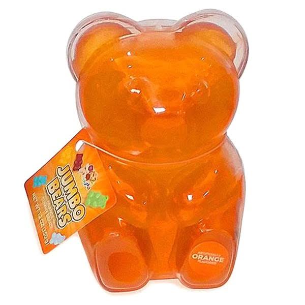 Jumbo Gummy Bear Orange 12oz