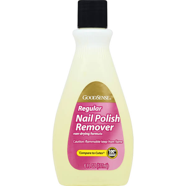 GoodSense Nail Polish, Remover, Regular - 6 fl oz