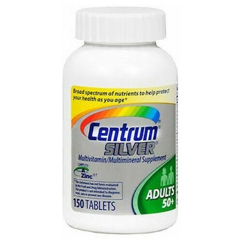 Centrum Silver Multivitamin Supplement - 150 Tablets
