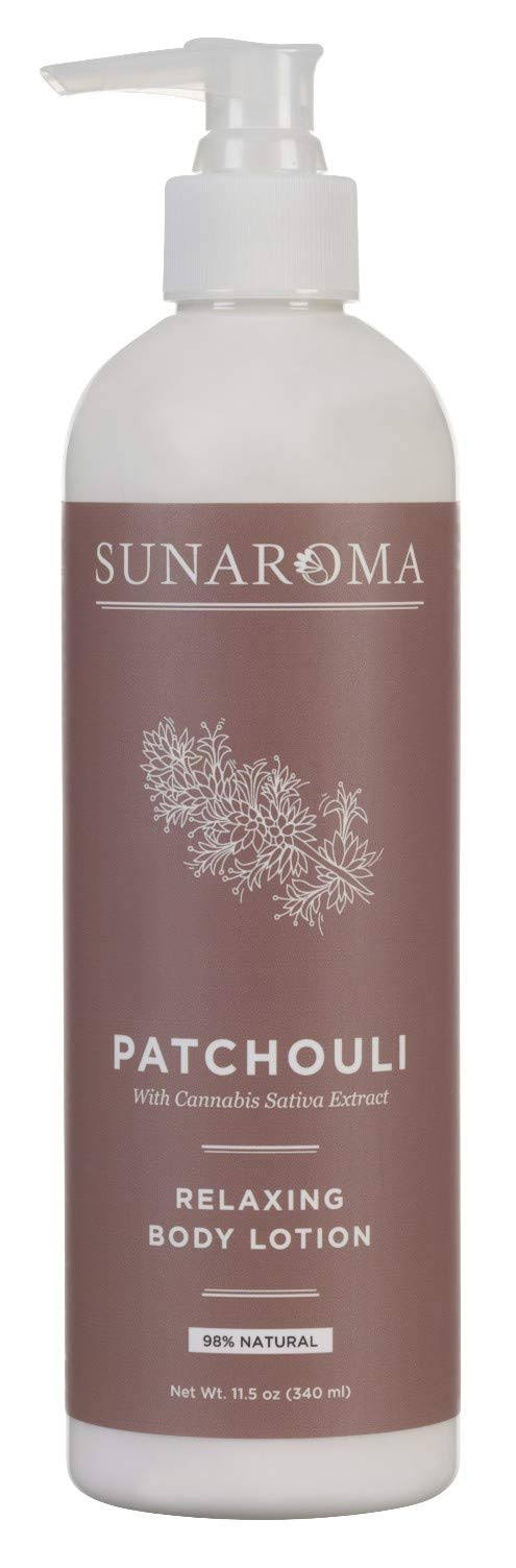 Sunaroma patchouli relaxing body lotion 11.5 oz