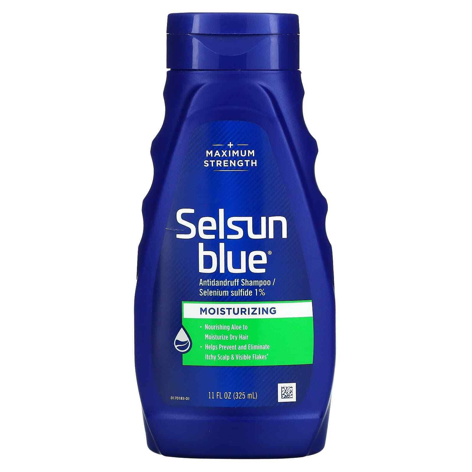 Selsun Blue Moisturizing Dandruff Shampoo - Dry Hair, 325ml
