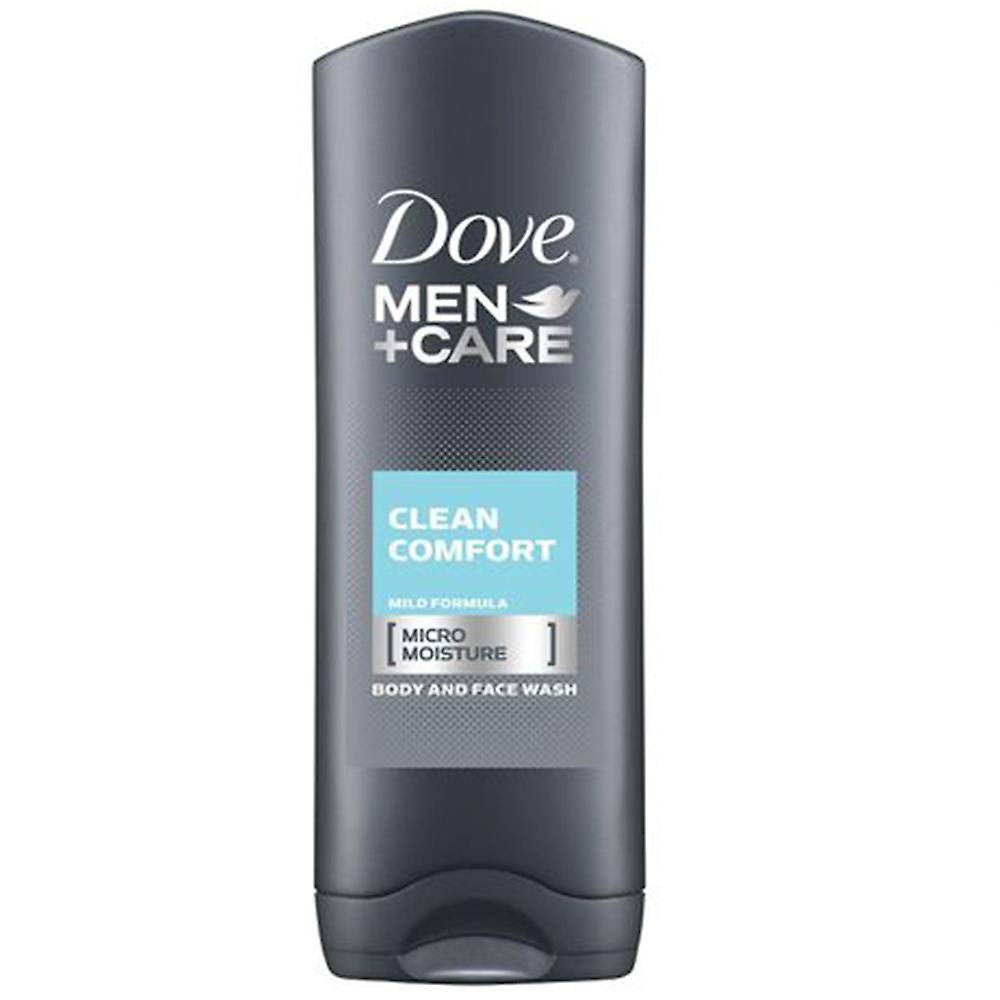 Dove Men+ Care Clean Comfort Body and Face Wash Gel - 400ml