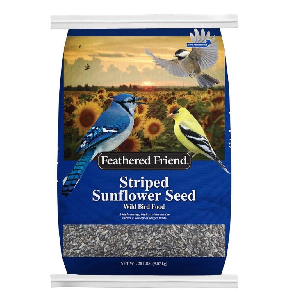 Feathered Friend Striped Sunflower Seed 20-Lb. Bag 14192