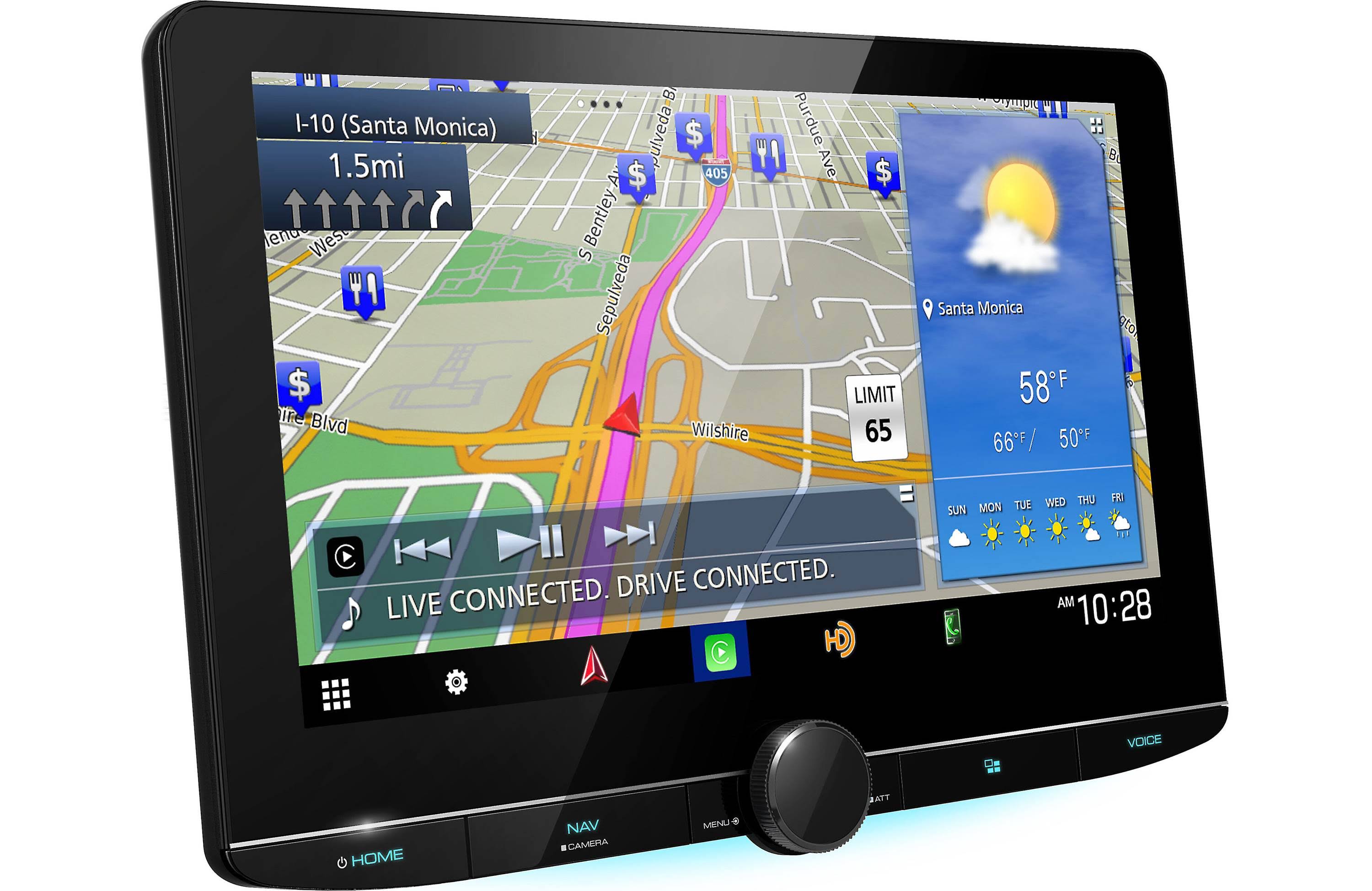 Kenwood Excelon DNR1007XR 10.1" Navigation Multimedia Receiver